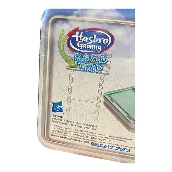 Hasbro Battleship Gaming Road Trip Series Full Gameplay Portable Case New Gift - Picture 9 of 11